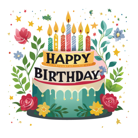 Birthday png image