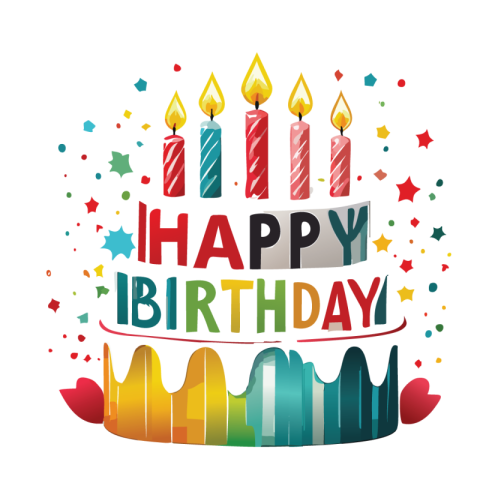 Happy birthday png image
