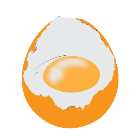 Broken egg png