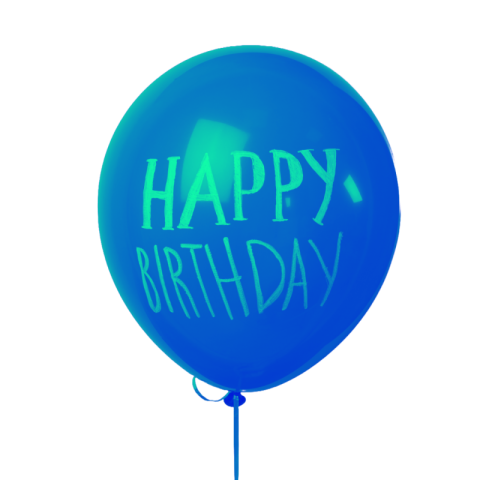 Birthday balloons png