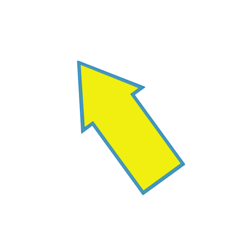 Yellow arrow png