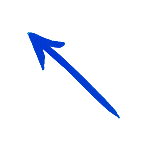 Blue arrow png transparent