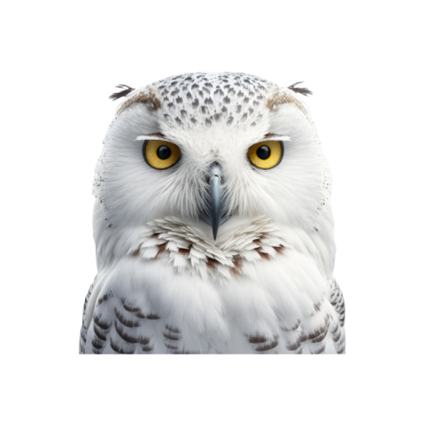 Owl clipart black and white simple