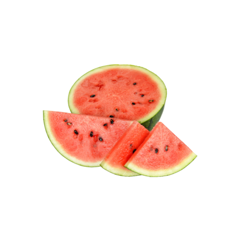 Watermelon half slice png