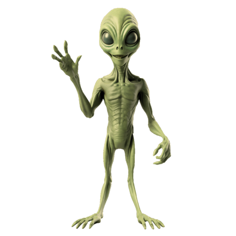 Alien png transparent background