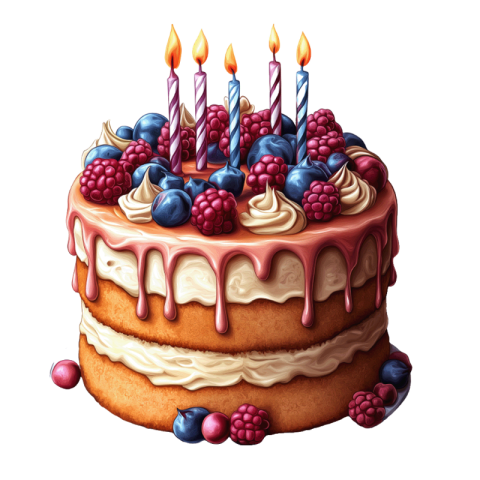 Birthday cake png cartoon