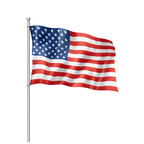 Transparent usa flag png