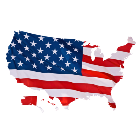 Usa flag png transparent free
