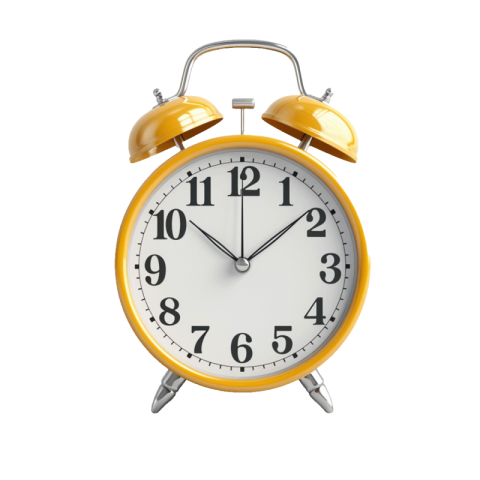 Alarm clock png transparent