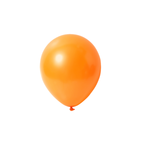 Orange balloon png