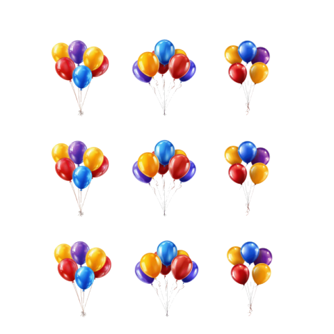 Birthday balloon png free download