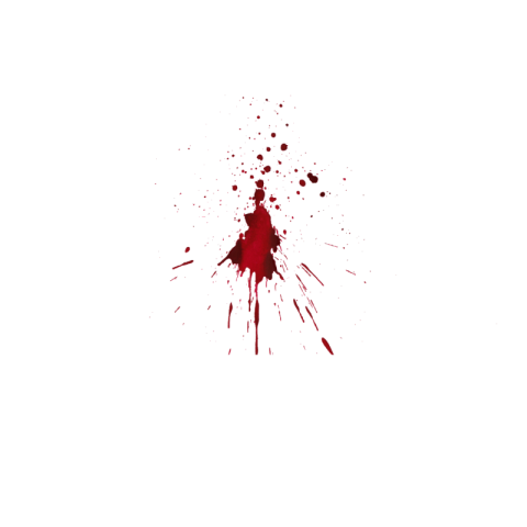 Red blood splatter png