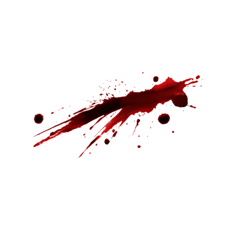 Blood drop splatter png free