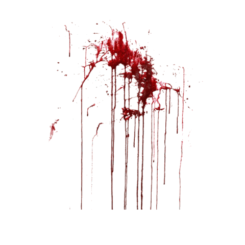 Blood drop splatter png transparent