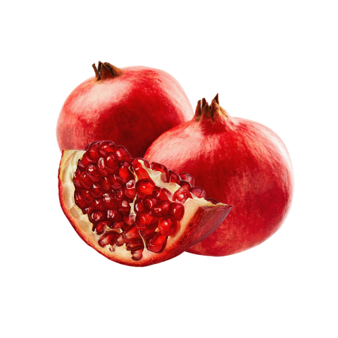 Pomegranate PNG image with transparent background