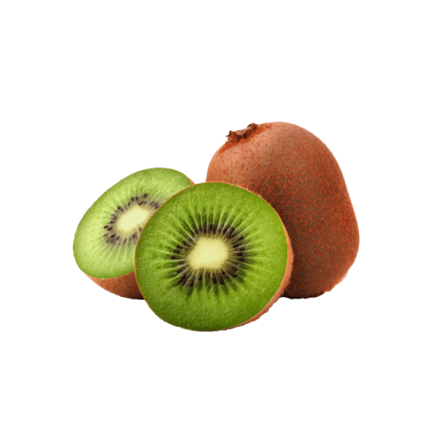 Sliced kiwi png