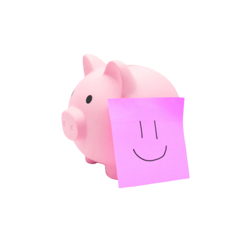 Piggy bank png transparent