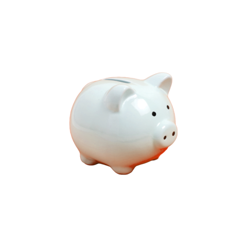 Piggy bank png transparent background