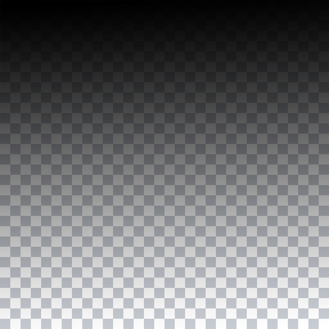 Black gradient transparent background png