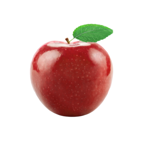 Png transparent red apple one no background