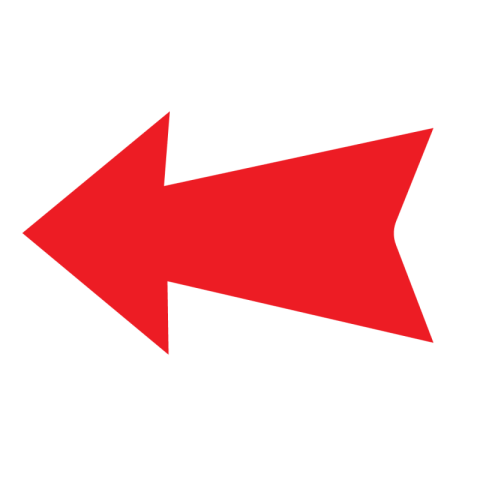 Red arrow png transparent background