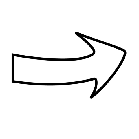 White arrow png