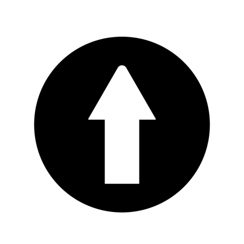 Arrow with circle png transparent