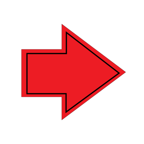 Red arrow png transparent background