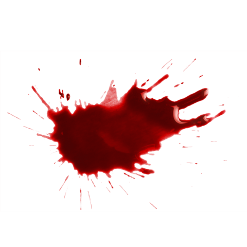 Blood splatter png transparent background