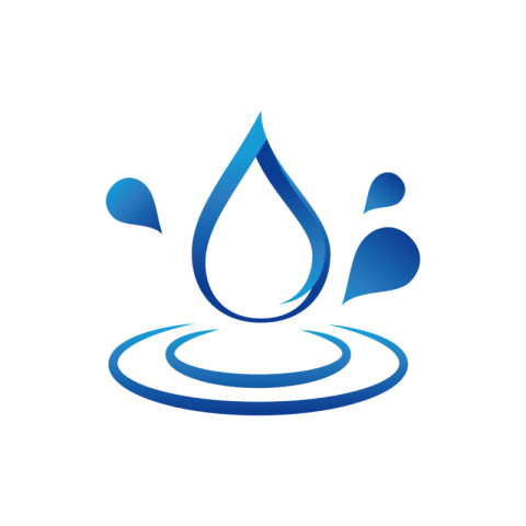 Water drop vector
