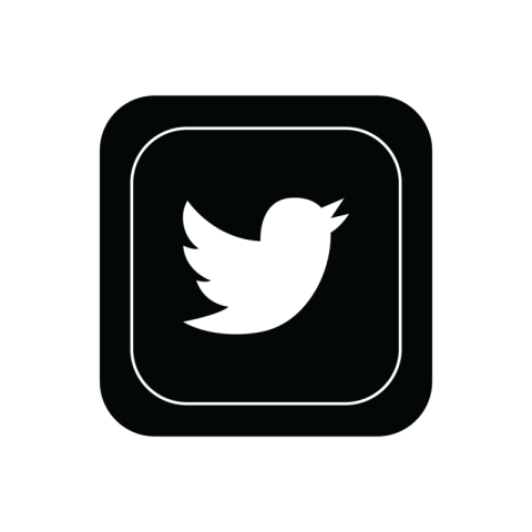 Transparent twitter logo