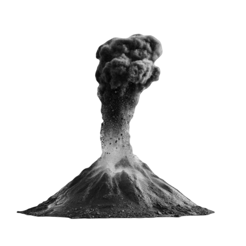 Volcano png transparent image download