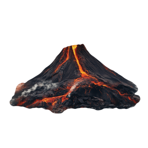 Volcano png images download