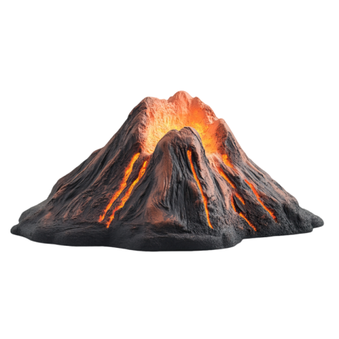 Volcano png images free download