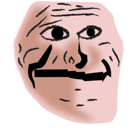 Troll face png