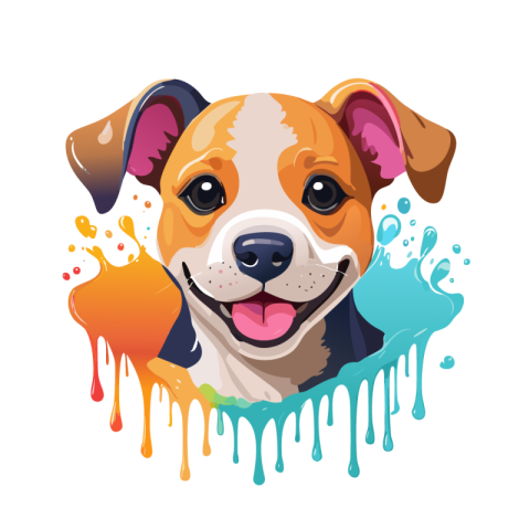 Dog vector image