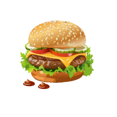 Burger Png Image transparent