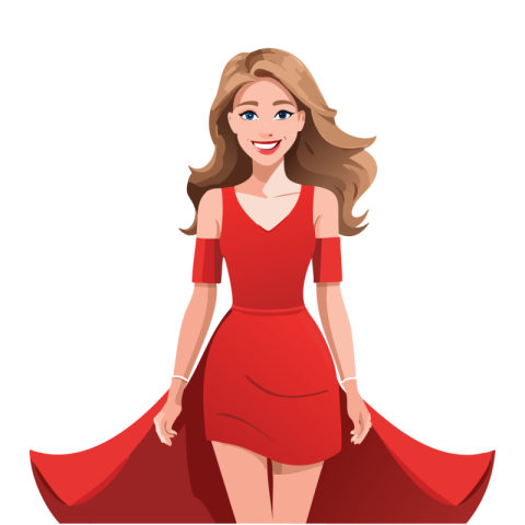 woman vector png