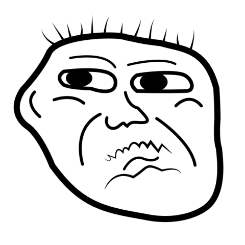 Troll face meme png