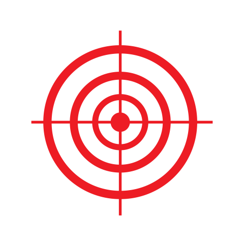 Red target logo png