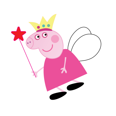 Peppa pig png transparent