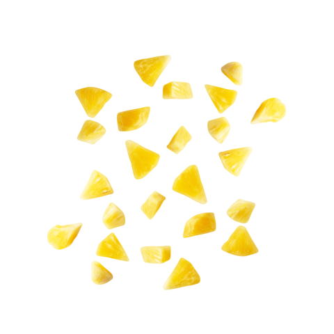 Falling pineapple slice png free download