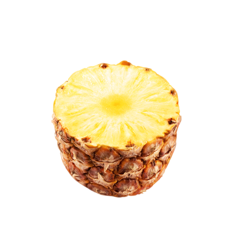 Half pineapple png transparent free download