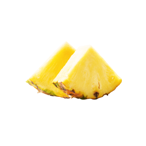 Sliced pineapple png transparent