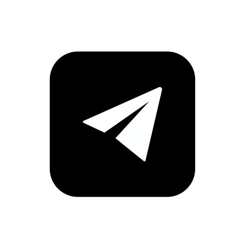 Telegram png logo black free download