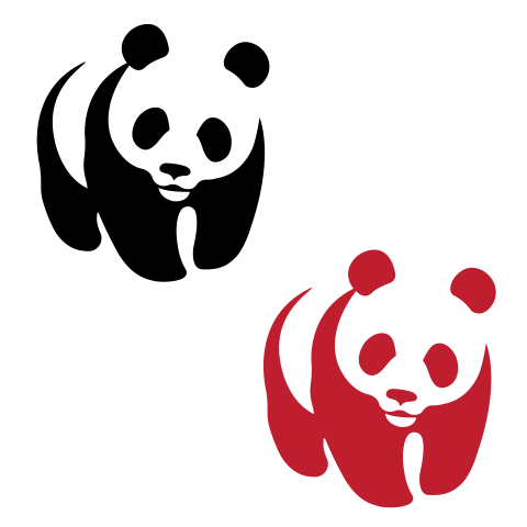Panda logo png transparent image