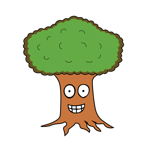 Cartoon tree clipart free download