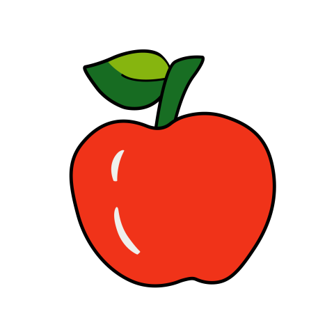 Transparent apple png clipart