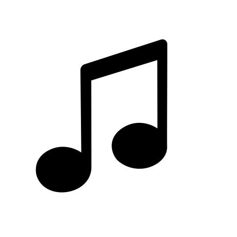 Music notes symbol png transparent
