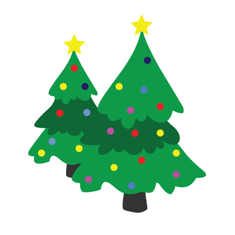 Christmas tree png clipart